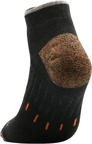 Vista 5 de Avalanche Calcetines de mezcla de lana de cobre resistentes al olor para hombre con soporte para arco