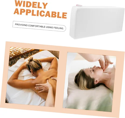 Vista 3 de MERRYHAPY Almohada de salón de belleza, mesa de masaje, reposacabezas y cuello, almohada de apoyo para spa y relajación, cómodo accesorio de cama