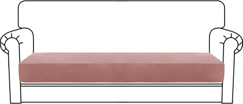 Vista 30 de MAXIJIN Fundas de cojín elásticas de terciopelo para sofá, funda de cojín suave de repuesto para sofá de dos plazas, protector de asiento