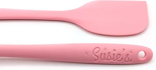 Vista 9 de Espátula de silicona personalizable – Herramienta de cocina personalizada para cocineros únicos – Resistente al calor, antiadherente y ergonómica