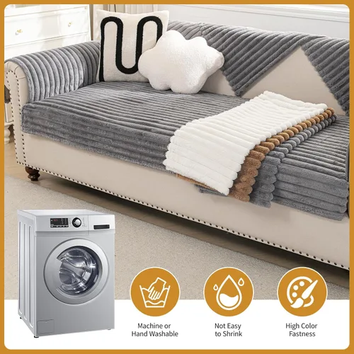 Vista 7 de Deep Dream Fundas de reposabrazos para sofá, juego de 2 fundas de reposabrazos impermeables y suaves, funda protectora lavable para silla reclinable