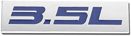 Vista 11 de 1.5L Negro/Cromo Aleación de Aluminio Auto Maletero Puerta Guardabarros Parachoques Insignia Calcomanía Emblema Cinta Adhesiva Pegatina