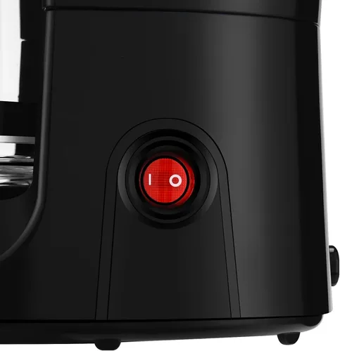 Vista 8 de LovingStar Cafetera de goteo de 12 tazas, apagado automático, control de temperatura, 1.8L, color negro