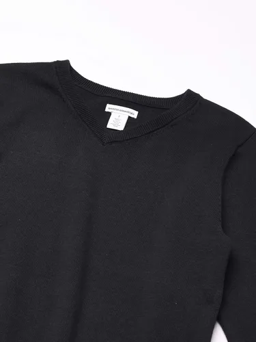 Vista 2 de Tienda Essentials Unisex-Child Uniform Cotton V-Neck Sweater