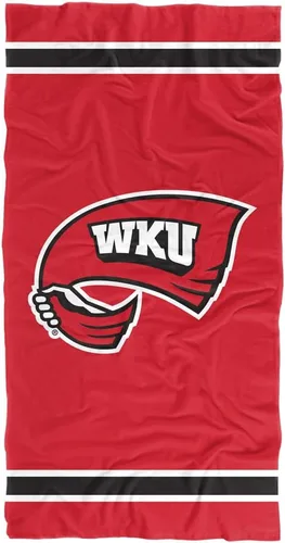 Vista 76 de LOGOVISION Manta Abilene Christian University, 30 x 60 pulgadas, logotipo primario CottonFront/PolyBackBeachTowel