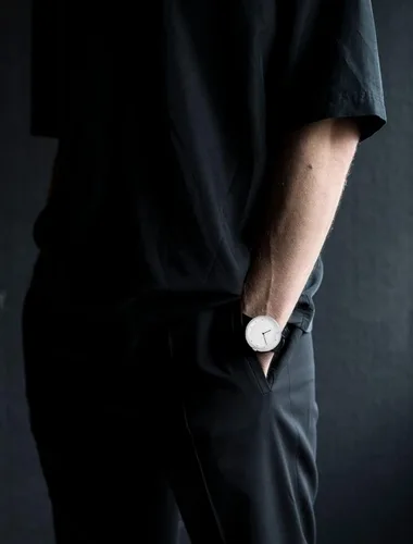 Vista 6 de AGEN KGEN Relojes para hombre, ultrafinos, minimalistas, impermeables, a la moda, simple, de negocios, reloj de pulsera para hombre, vestido unisex