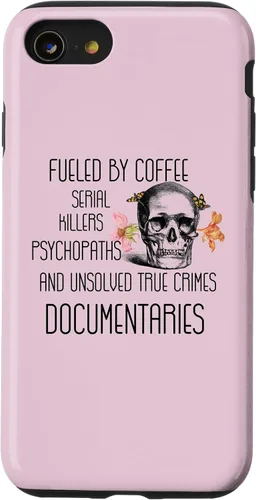 Vista 17 de Funda para iPhone 11 Coffee Serial Killers Psychopaths and Unsolved True Crimes