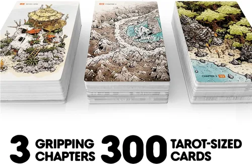 Vista 2 de SPIRE'S END: Juego de Cartas Rangitaki, Añade a Tus Juegos de Mesa de Aventura y Estrategia de Elige-Tu-Camino, Juego Individual Inmersivo