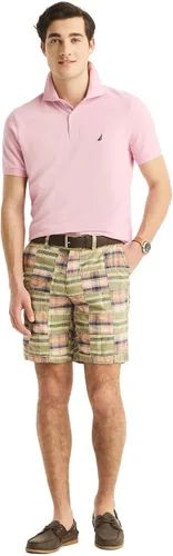 Vista 190 de Nautica playera polo clásica de mangas cortas, color sólido, para hombre