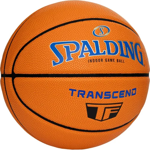 Vista 2 de Spalding TF Transcend Baloncesto, pelota de juego interior, varios colores y tamaños Naranja / Azul real