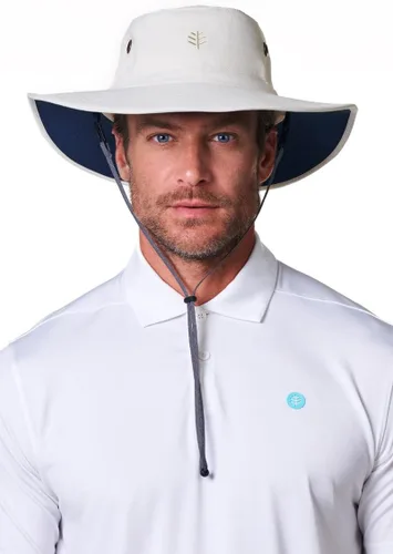Vista 12 de Coolibar sombrero modelable de ala ancha con protección solar UPF 50, para hombre
