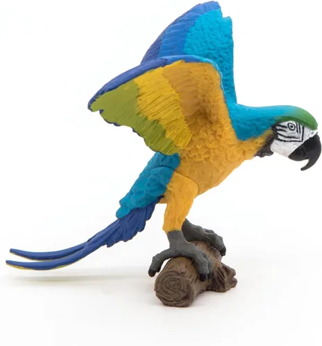 Vista 4 de Papo - Figura de loro guacamayo azul - 3 años + 2-Multicolor