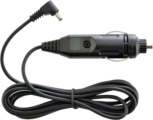 Vista 2 de Cobra Cable de alimentación recta de 12 voltios para alimentar detector de radar, 6 pies de largo, compatible con modelos Cobra