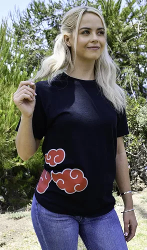 Vista 8 de Naruto Shippuden Anti-Leaf Village Akatsuki Clouds Camiseta