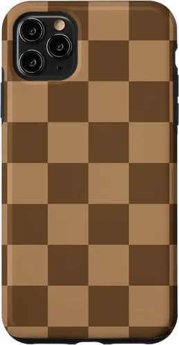 Vista 13 de Classic Checkered Big Checkerboard Luxury Design Womens Mens Case for iPhone 17