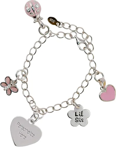 Vista 8 de Cherished Moments Charm Bracelet, .925 Sterling Silver plateado-medio (1-5 años)