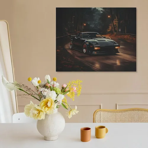 Vista 4 de SoLSa Pósteres estéticos retro de los años 90 Rx7 clásico Jdm para pared, decoración de habitación, pintura de pared, galería, decoración de pared