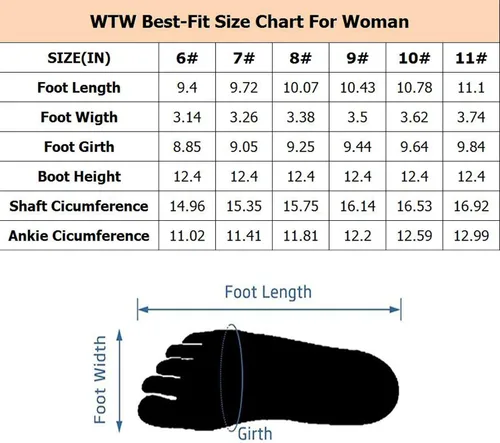 Vista 9 de WTW - Botas de lluvia que llegan a media pantorrilla para mujer, impermeables, aisladas, de neopreno, botas para cacería, botas de jardín, botas