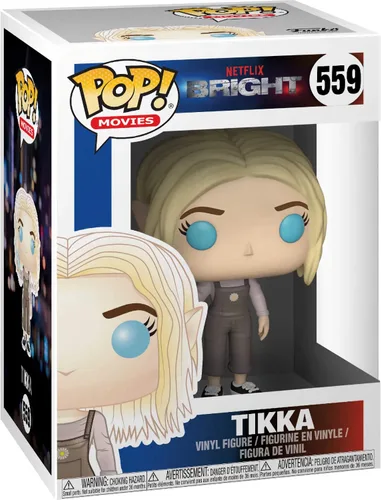 Vista 4 de Tikka: Fun ko P o p ! Movies - Figura de vinilo con 1 protector gráfico compatible con 'ToysDiva' (559 - 27378 - B)