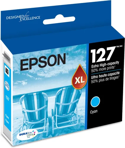 Vista 6 de EPSON 127 DURABrite Ultra Tinta Negra Cartucho para NX-530, NX-625, WF-3520, WF-3530, WF-3540, WF-545, WF-60, WF-630, WF-633, WF-635, WF-645