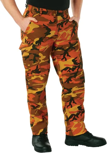 Vista 18 de Rothco: pantalones tácticos BDU – Pantalones cargo resistentes para senderismo al aire libre, EDC, uniforme de trabajo Uniforme de combate