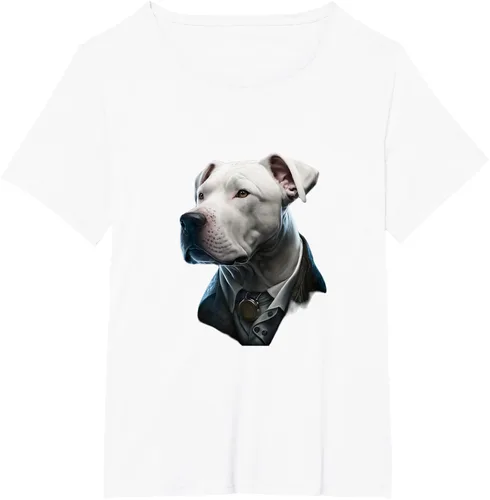 Vista 89 de Detective Dogo Argentino - Camiseta para perro, Negro