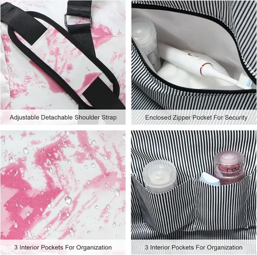 Vista 4 de Bolso colorido unisex para adultos