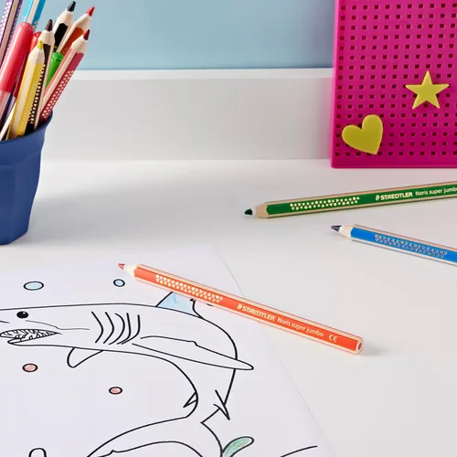 Vista 2 de Staedtler 129 NC12P1 - Lápiz de colores Noris Super Jumbo