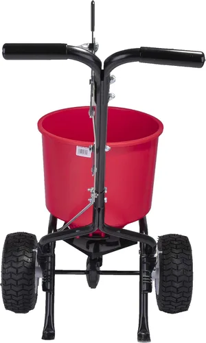 Vista 4 de Earthway 2600A-Plus - Esparcidor de fertilizante de transmisión de 40 libras (39.7 lbs), sembradora de jardín, esparcidor de sal con ruedas
