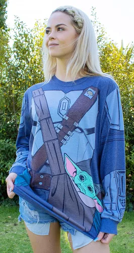Vista 3 de STAR WARS Mandalorian - Disfraz de Yoda para bebé infantil