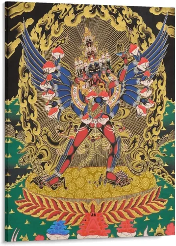 Vista 46 de Póster artístico con texto en inglés «Lord Shiva And His Family» («Lord Shiva And His Family») - Póster decorativo moderno para decorar la pared
