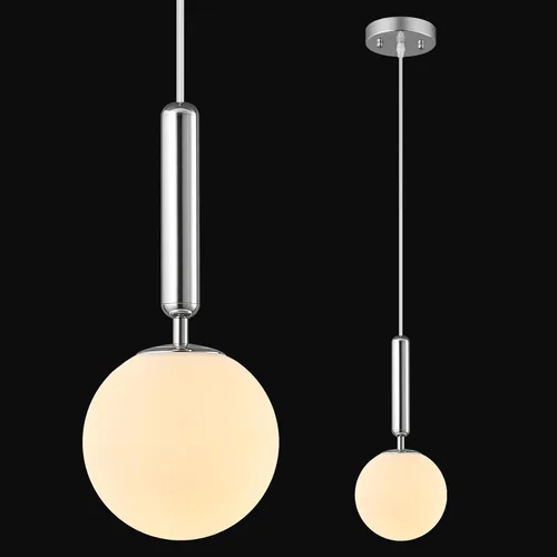 Vista 31 de Lámpara Colgante Negra Moderna Accesorio de Luz Colgante para Isla de Cocina de Mediados de Siglo con Lámpara Colgante de Globo Iluminación Colgante