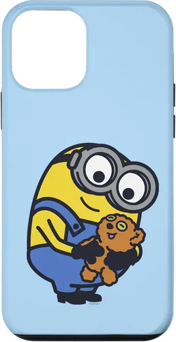 Vista 15 de iPhone 13 Despicable Me Minions Bob Holding Teddy Bear Case