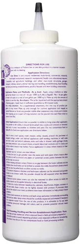Vista 2 de Rockwell Labs BAIP001 BorActin Polvo Insecticida para Insectos, 1 libra, Blanco