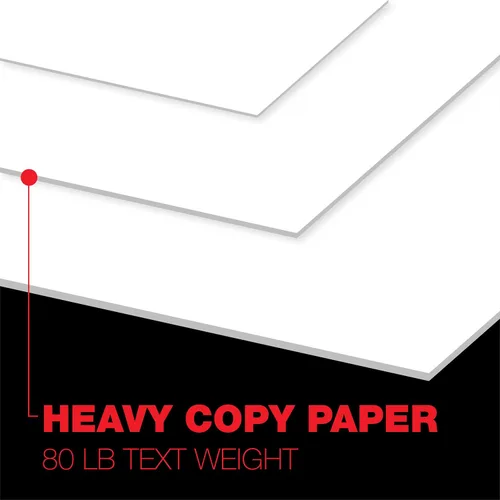 Vista 3 de Accent Opaque - Papel para impresora blanco, papel de copia y texto de 80 libras / Bond de 32 libras de 13 x 19 pulgadas, papel de computadora súper