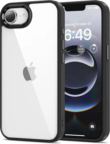 Vista 305 de HOOMIL Funda para iPhone 7 Plus/iPhone 8 Plus de 5.5 Pulgadas, sin amarillamiento, protección contra caídas, cubierta trasera dura transparente