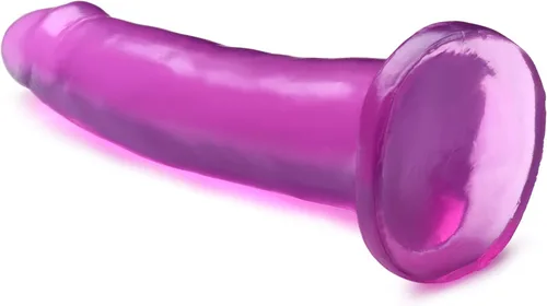 Vista 3 de Lynx Consolador de hielo de 7 pulgadas, morado