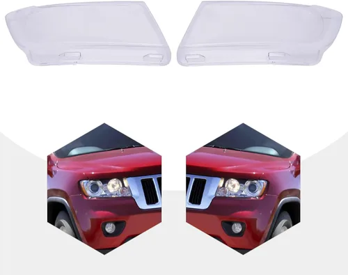 Vista 4 de CNCEST Par de fundas de lente de faros delanteros, izquierdo y derecho, repuesto para Jeep Grand Cherokee 2011 2012 2013