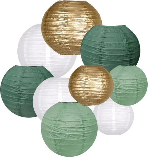 Vista 12 de Nube Dragon - Faroles de papel para decoración de fiesta, color Beige