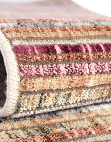 Vista 6 de Unique Loom Deepa Collection - Alfombra estática (2 pies x 3 pies 1 pulgada, rectangular, multi/ gris)