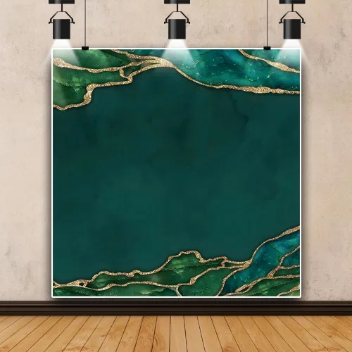 Vista 28 de Telón de fondo de fotografía con textura de mármol negro dorado de 5 x 4 pies, arte abstracto, fondo de fondo dorado de arena movediza líquida