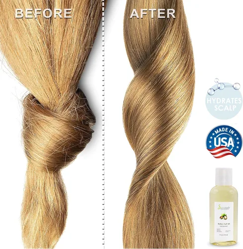 Vista 3 de Soapeauty Aceite de nuez Kukui 100% puro y natural prensado en frío Aceite hidratante para la piel, el cabello y la fabricación de jabón 16