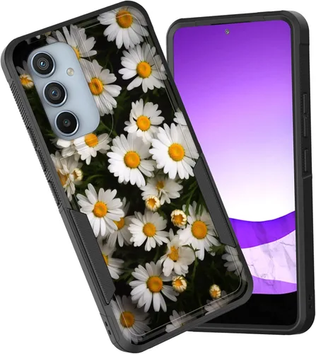 Vista 93 de Funda para Galaxy A15 5G, doble capa híbrida resistente a prueba de golpes, policarbonato duro, silicona suave, TPU, funda protectora para Samsung