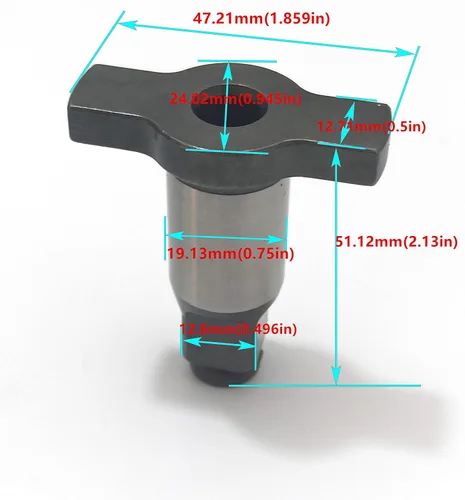 Vista 3 de Repuesto N415875 de 1/2 pulgada para llave de impacto de 18 V 20 V MAX XR Dewalt Black & Decker conjunto de yunque de llave de impacto DCF899HB tipo