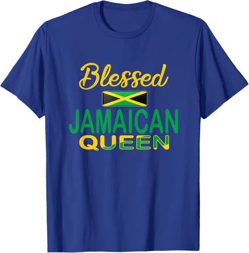 Vista 23 de Blessed Jamaicana Queen Jamaicana para mujer Jamaicana, Negro