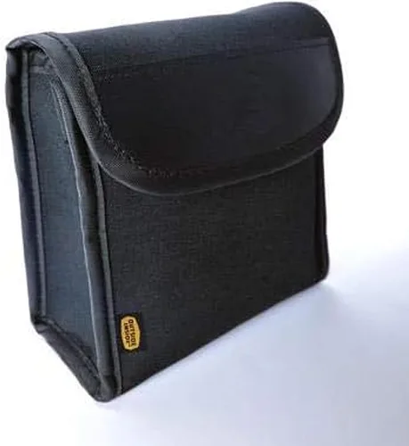 Vista 5 de Outside Inside Explorer's Essentials Kit para aventuras al aire libre, incluye prismáticos, brújula, linterna y silbato, bolsa protectora