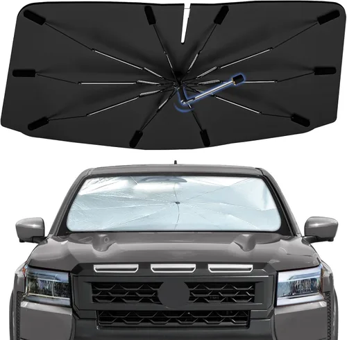 Vista 97 de Sombrilla Parasol para Parabrisas para Mazda 3 2014-2026, Parasol Plegable para Coche para Ventana Delantera, Visera Protectora Solar Altamente