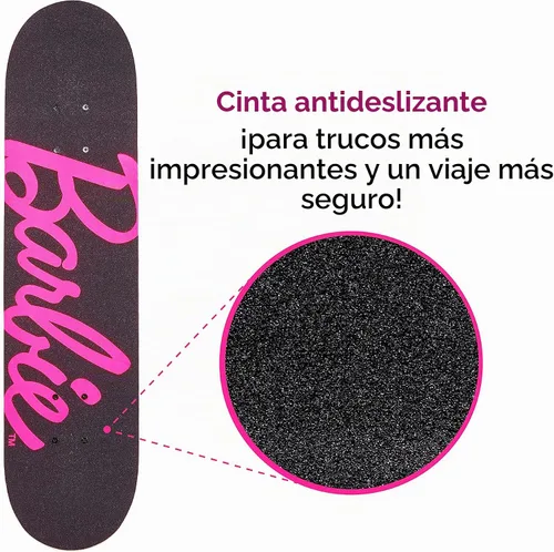 Vista 3 de Minecraft - Complete Cruiser Skateboard with Maple Deck and Smooth Bearings Barbie