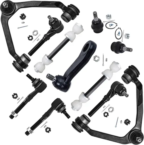 Vista 394 de Detroit Axle - Kit de suspensión frontal de 10 piezas para Dodge Avenger 2008-2014, Chrysler Sebring 2007-2010, 2 brazos de control inferiores, 2