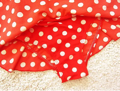 Vista 5 de Traje de baño de una pieza para niñas pequeñas y pequeñas